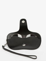 Brilhouder Leder Yves renard Zwart foulonne 29051-vue-porte
